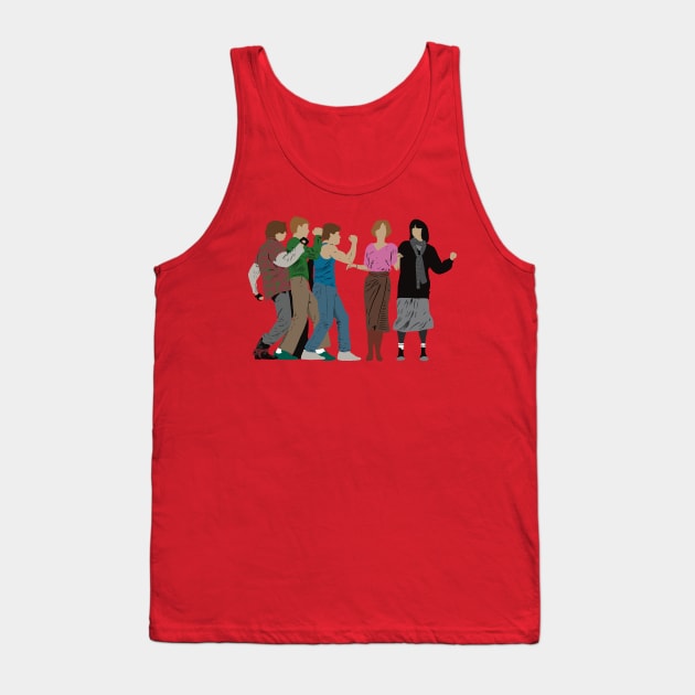 The Breakfast Club Tank Top by @johnnehill